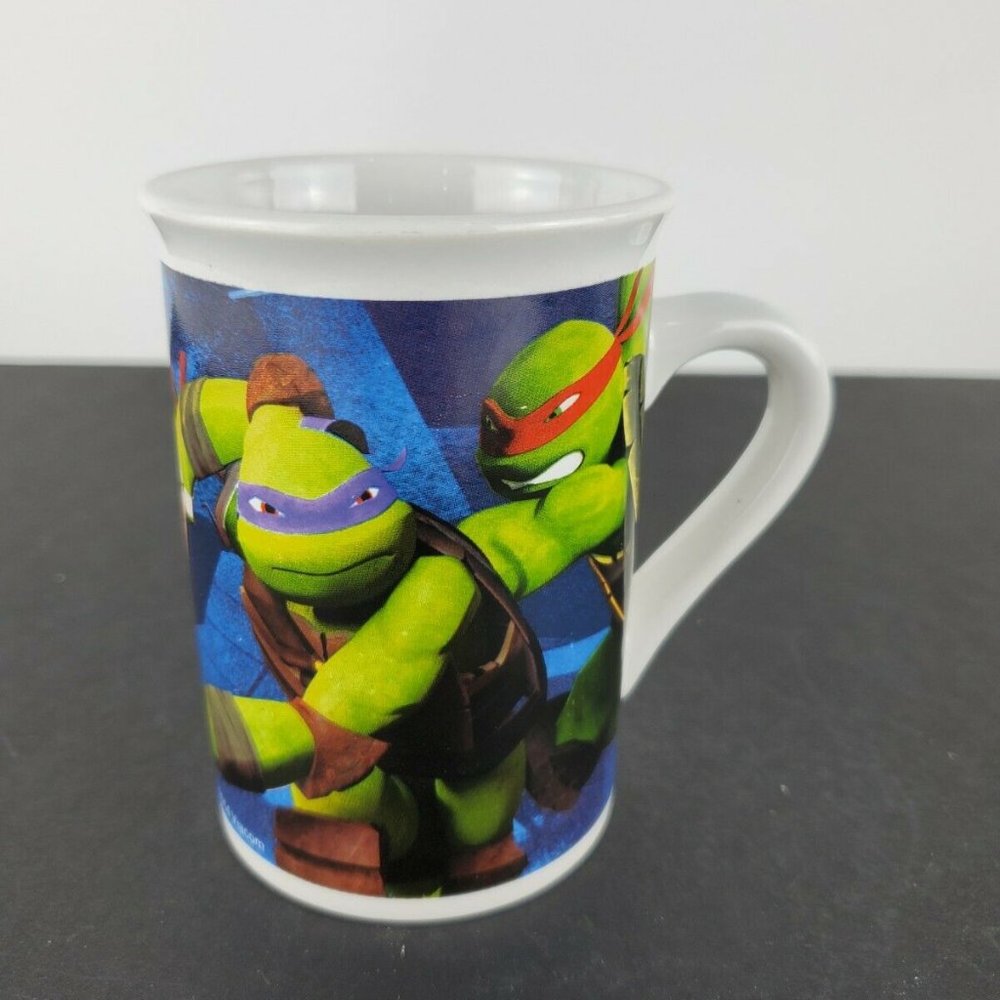 Teenage Mutant Ninja Turtles 2014Coffee Mug Cup Dishwasher Micro Safe Viacom EUC